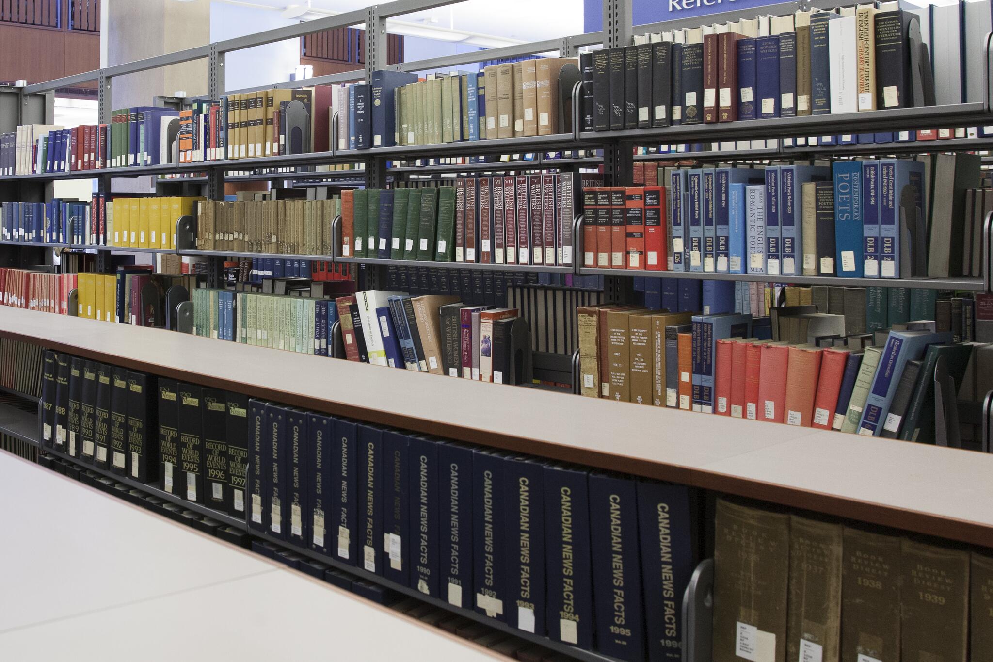 bookshelves