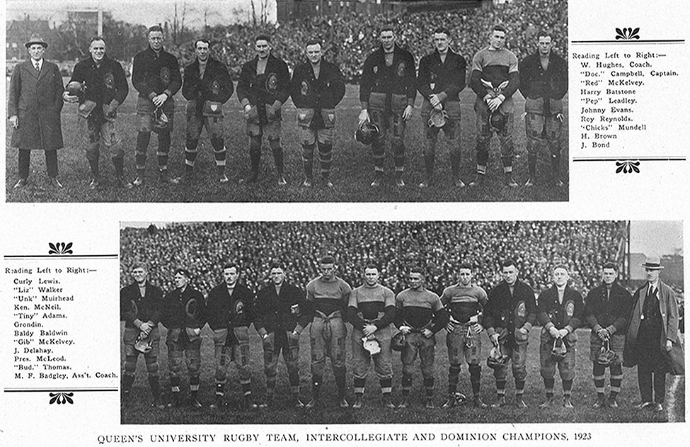 [photo of 1923 football team]