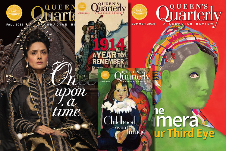 [Queen's Quarterly magazine covers]