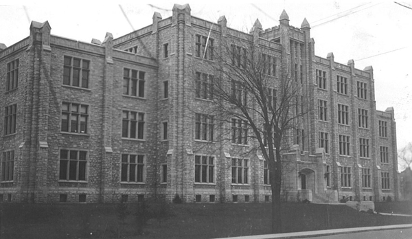 [photo of Miller Hall, 1936]