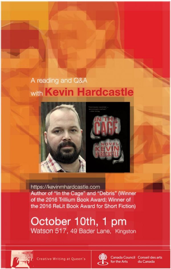Creative Writing at Queen’s Reading Series: Kevin Hardcastle