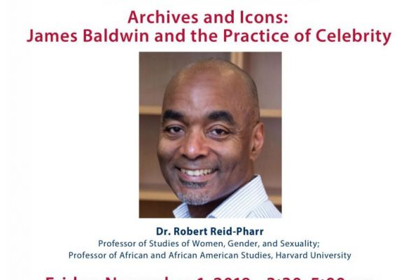 Robert Sutherland Visitorship Public Lecture: Dr. Robert Reid-Pharr