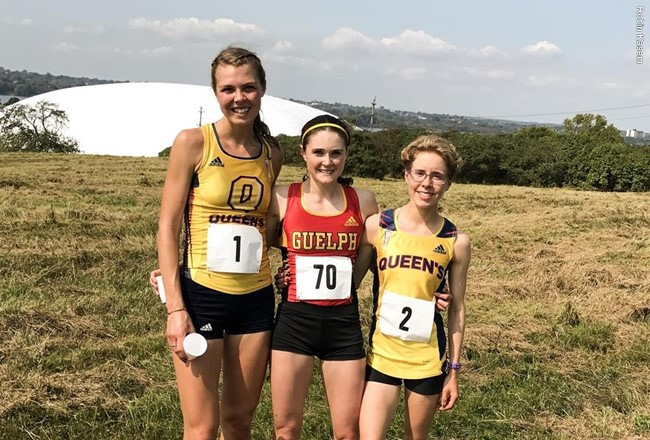 "Claire Sumner wins gold at Queen's Invitational cross country meet"