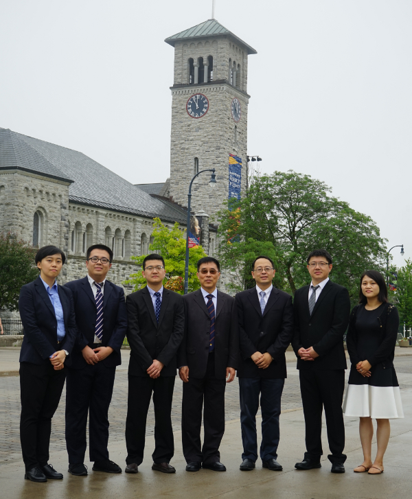 Members of Shanghai's Foreign Affairs Office visiting Queen's.