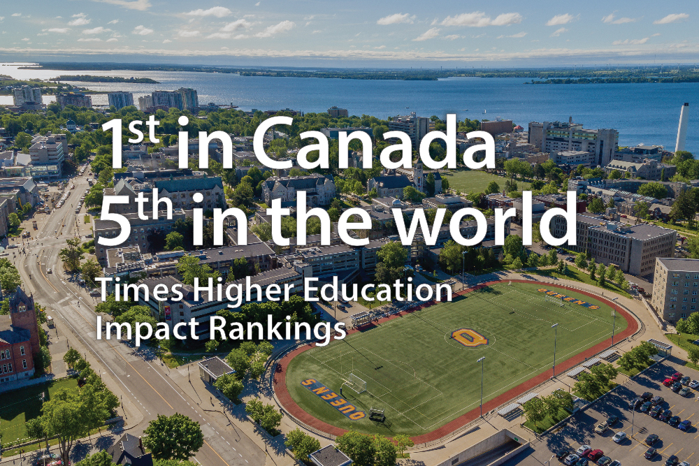 Queen's ranks first in Canada and fifth in the world in global impact rankings