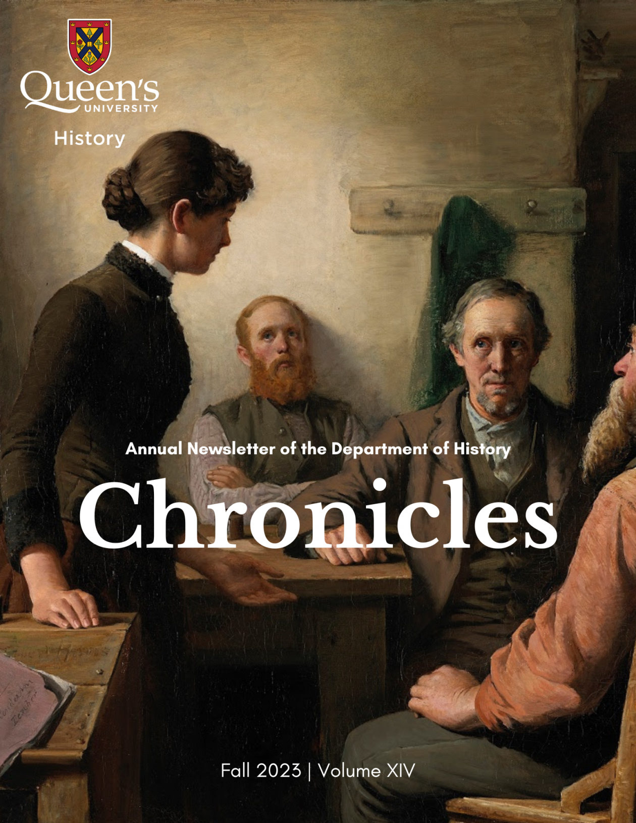 Title Page of the Chronicles Newsletter, Volume XIV