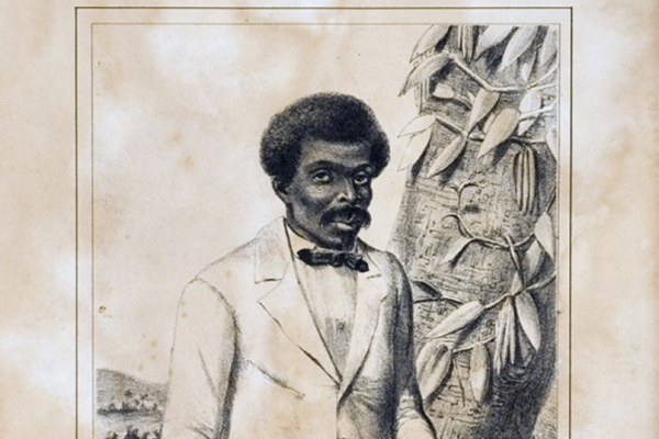 How Edmund, an enslaved teenager, cracked the secret of vanilla's artificial pollination on Bourbon Island, 1841.