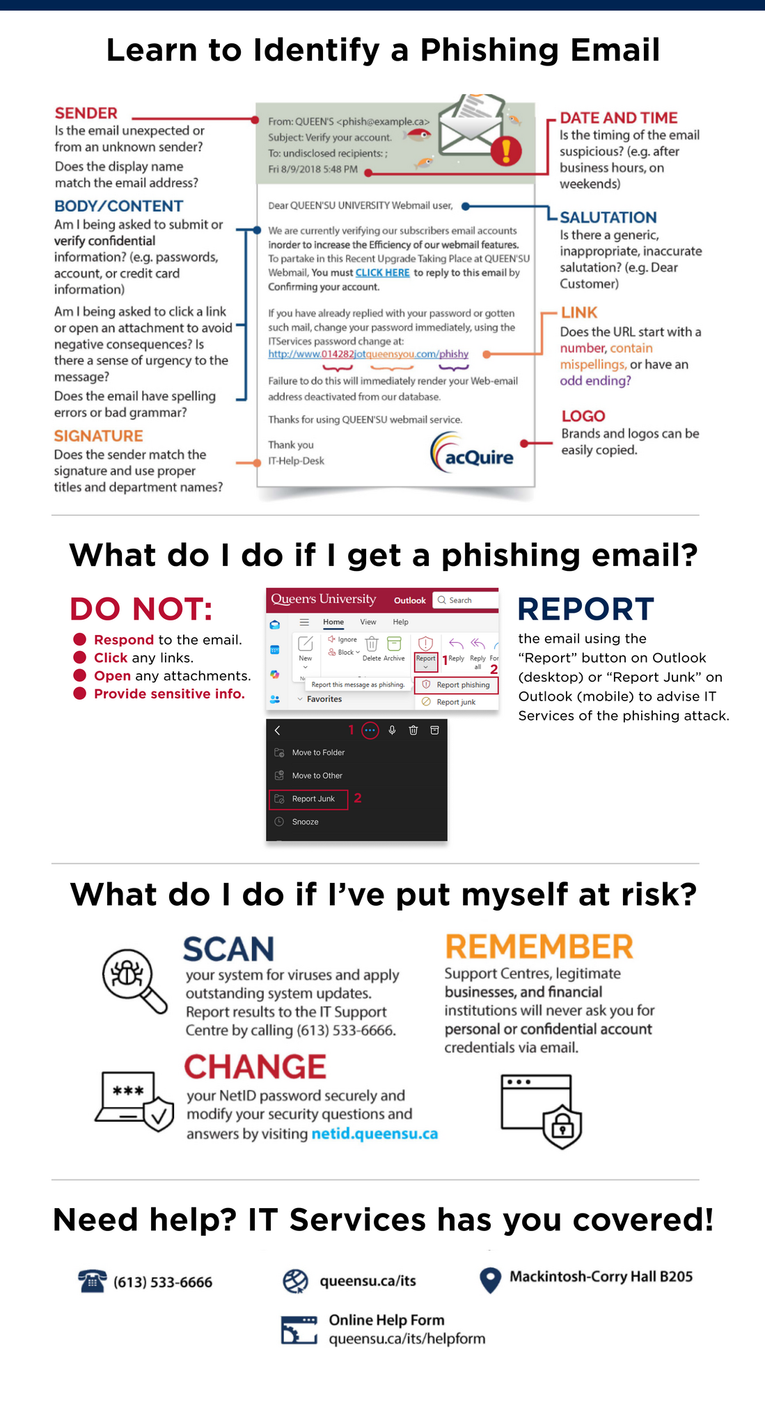 Phishing Advisory Poster