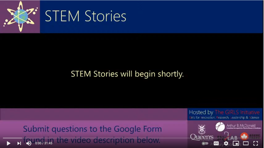 STEM Stories on youtube