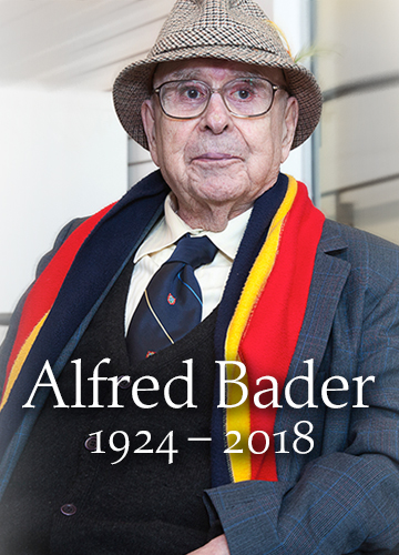 "Alfred Bader 1924-2018"