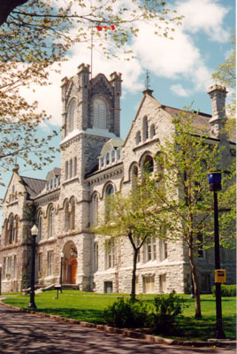 Theological Hall in the summer