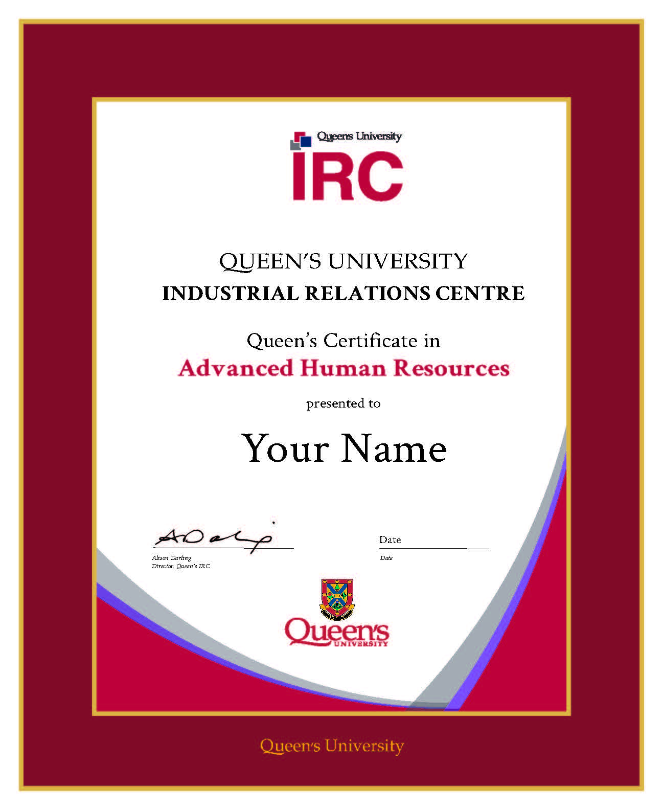 Advanced Human Resources Certificate