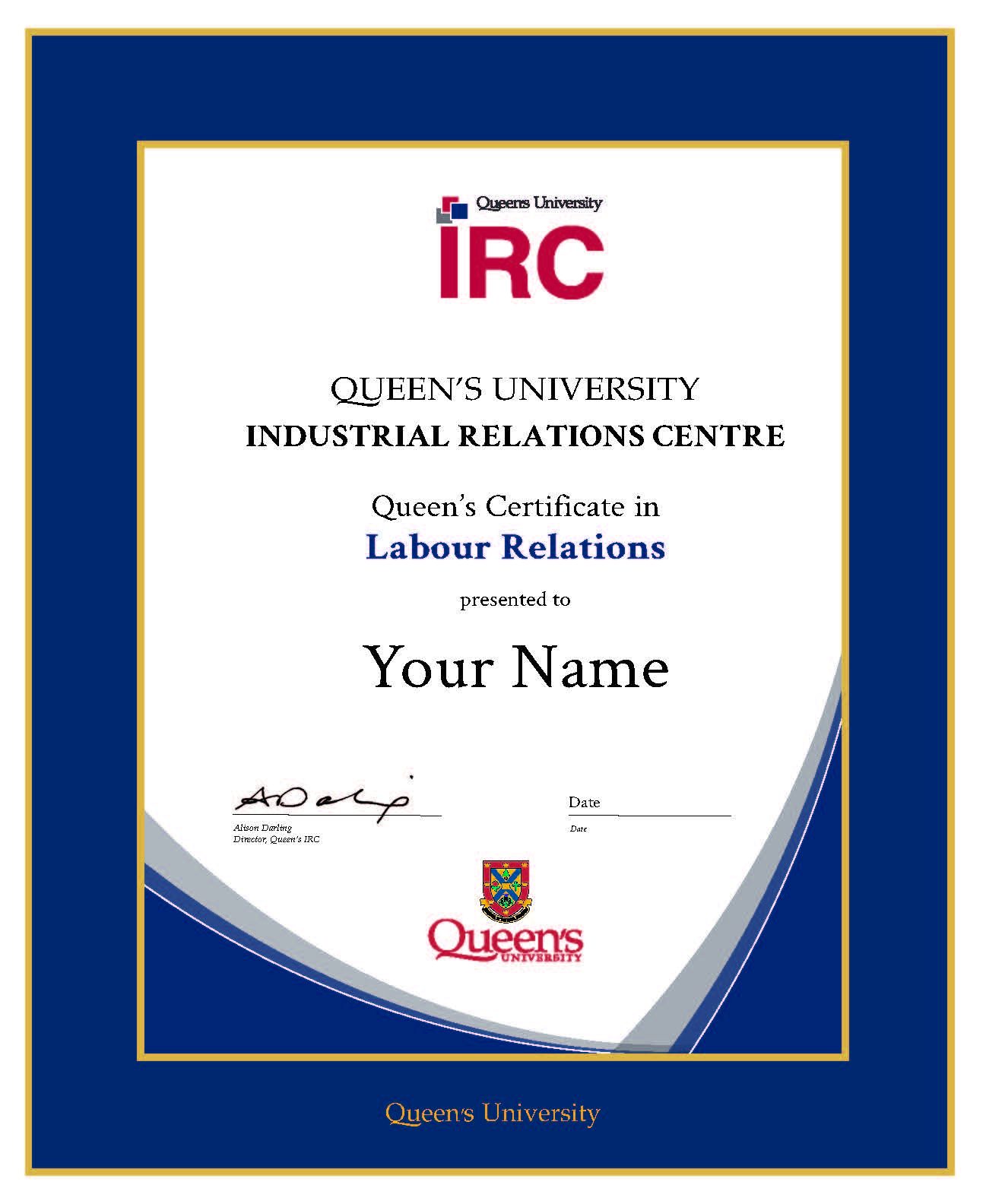 Labour Relations Certificate