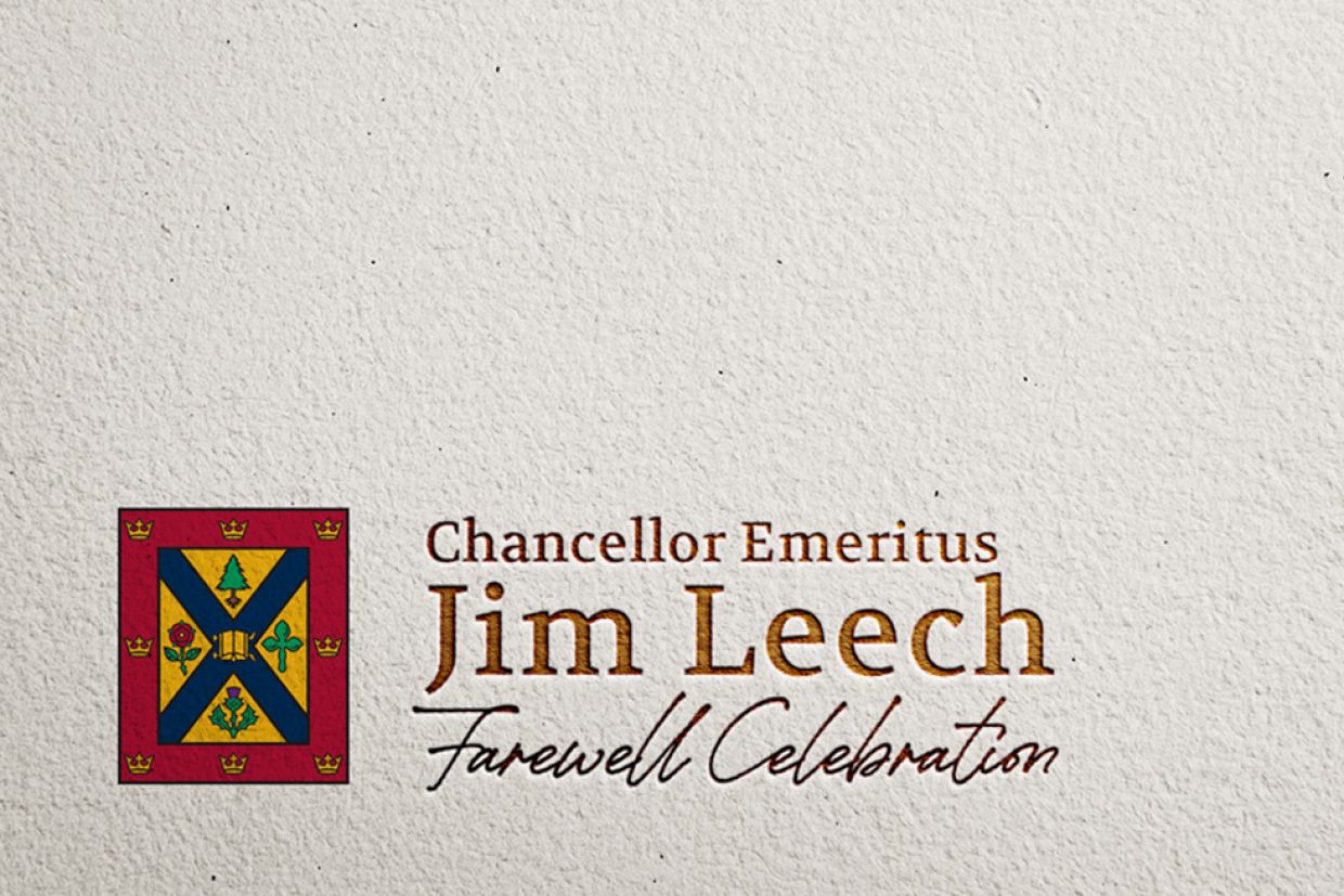 Chancellor Emeritus Jim Leech Farewell Celebration