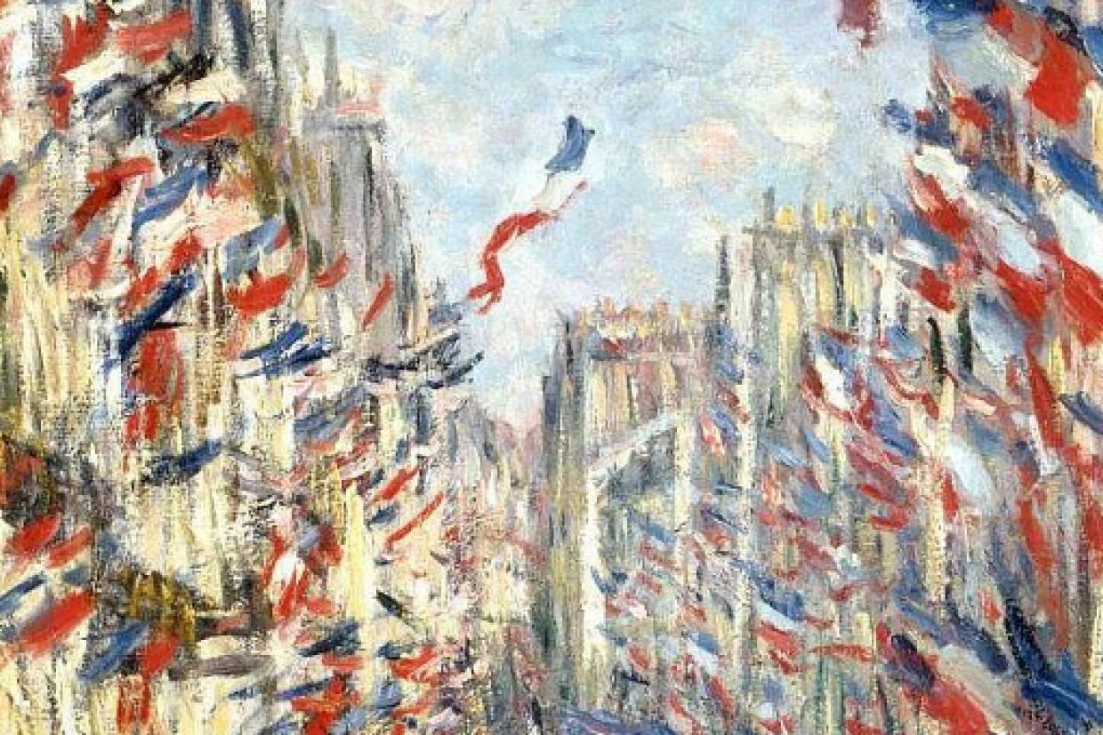 bastille day painting