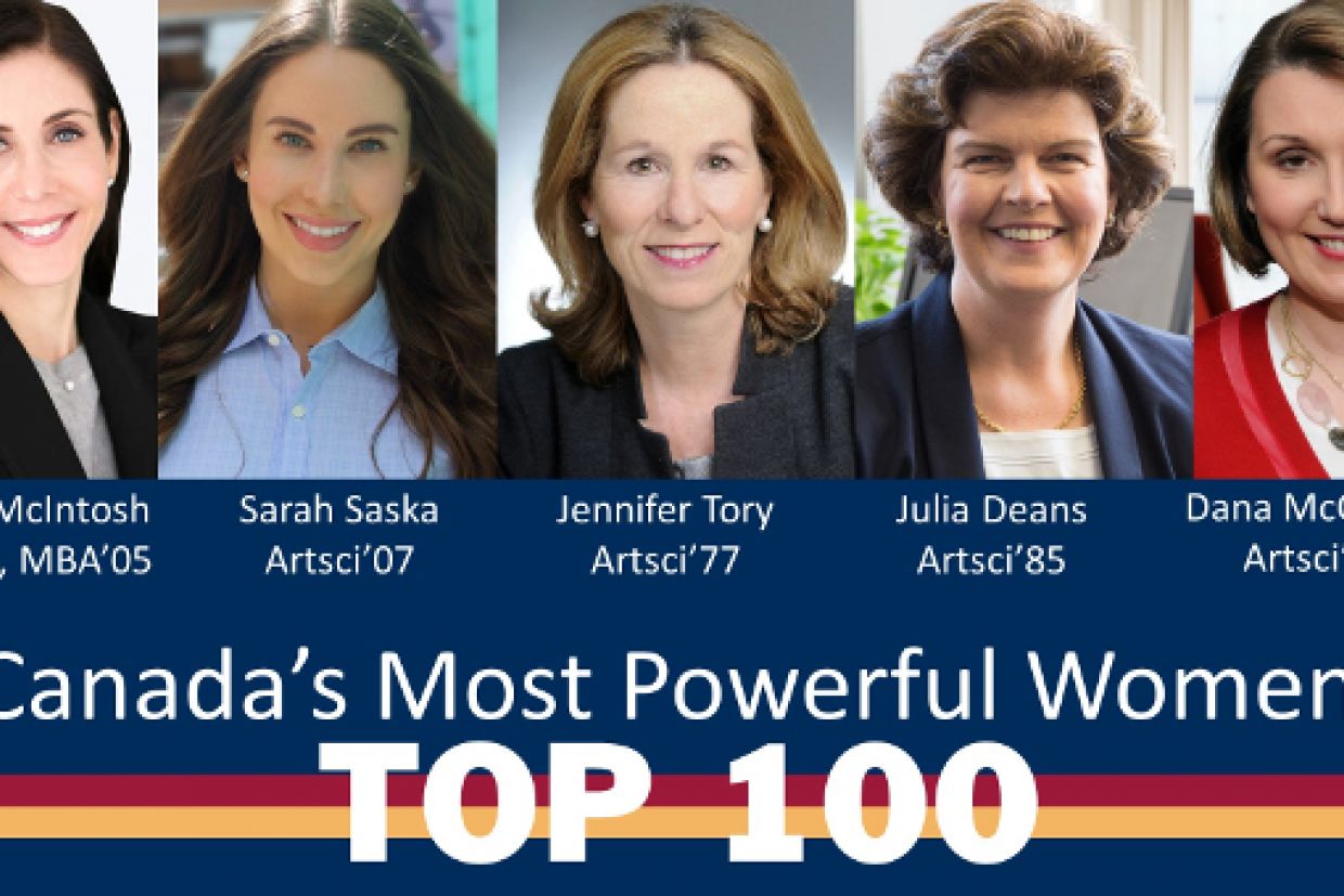 12 Alumnae Among Canada s 100 Most Powerful Women Queen s Alumni