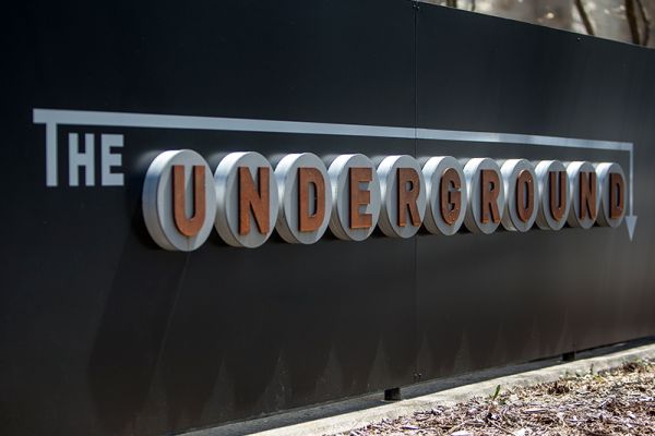 Sign for The Underground