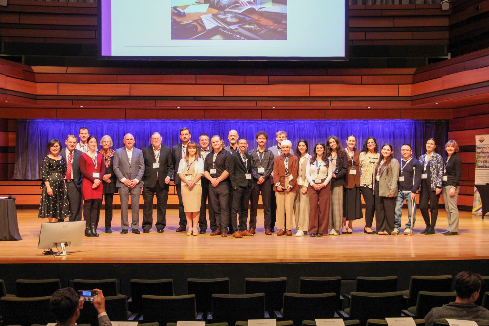 Members of the Q-ACS, keynote speakers and Bader Graduate and Postdoctoral Scholars.