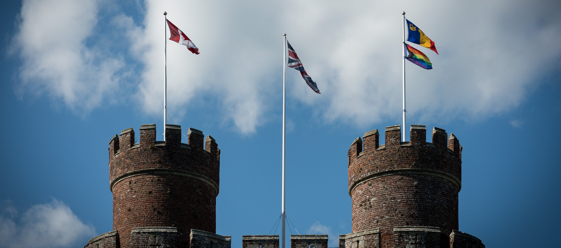 Flags over the Castle