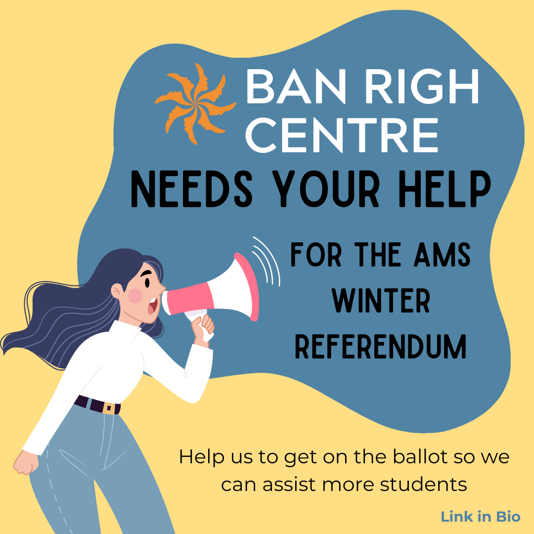 AMS Referendum Nomination Poster