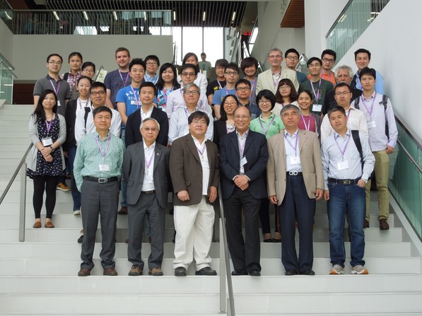 Group photo of collaborators at Chinese University of Hong Kong