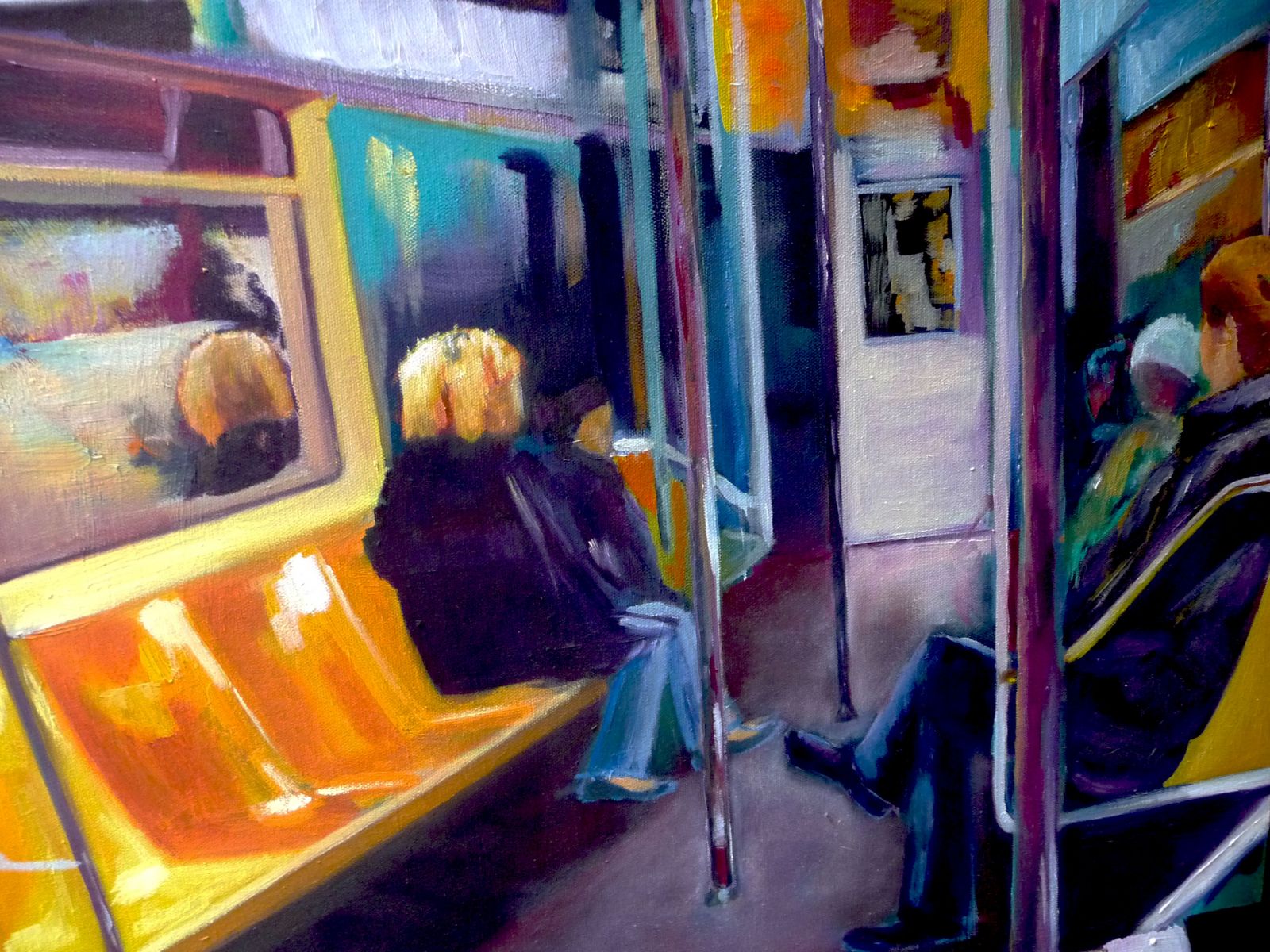 Artwork: 'NYC subway car'