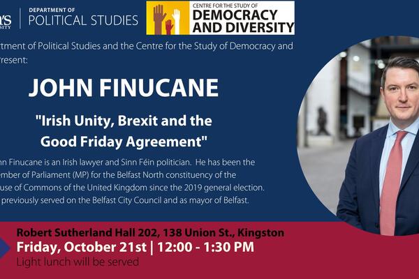 John Finucane - Irish Unity, Brexit, and GFA
