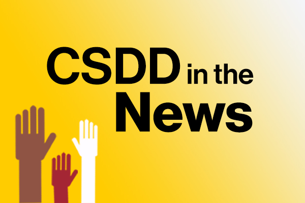 CSDD in the news