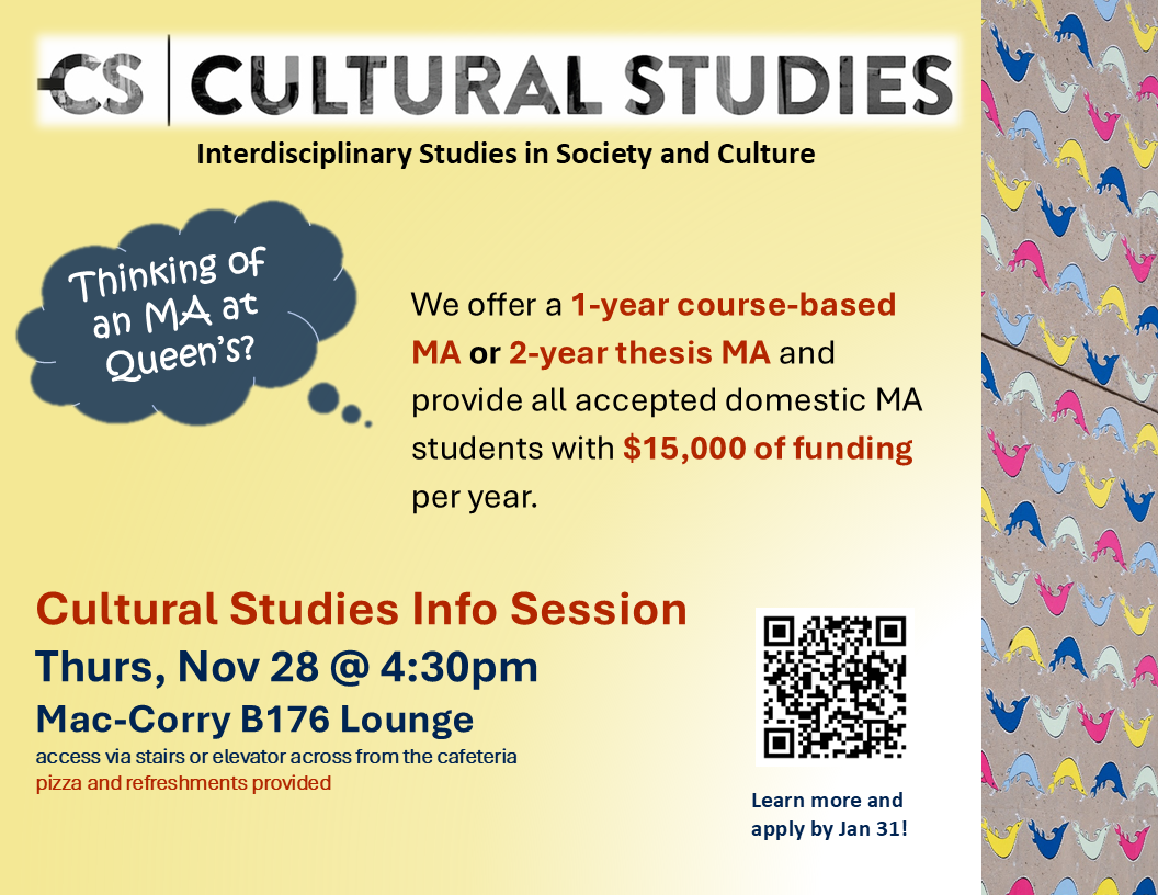 Join us Nov 28 for an MA info session