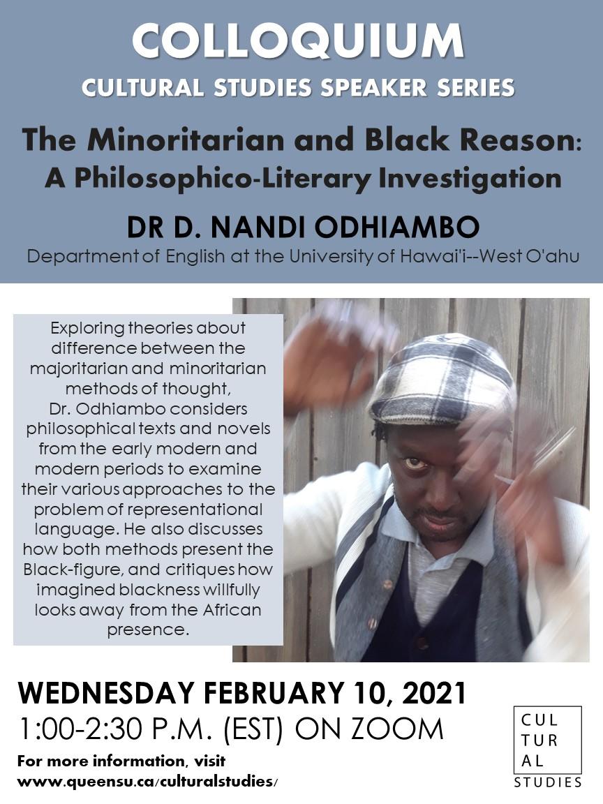 The Minoritarian and Black Reason poster