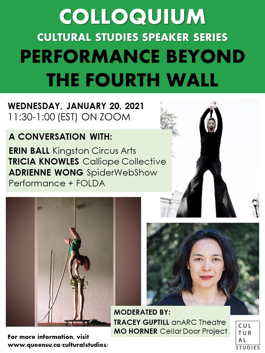 Performance beyond the fourth wall poster