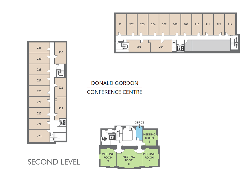 DGHCC Second Level Floor Plan
