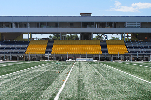 Sounders FC, Seattle Seahawks and First & Goal Inc. unveil new FieldTurf  playing surface inside CenturyLink Field