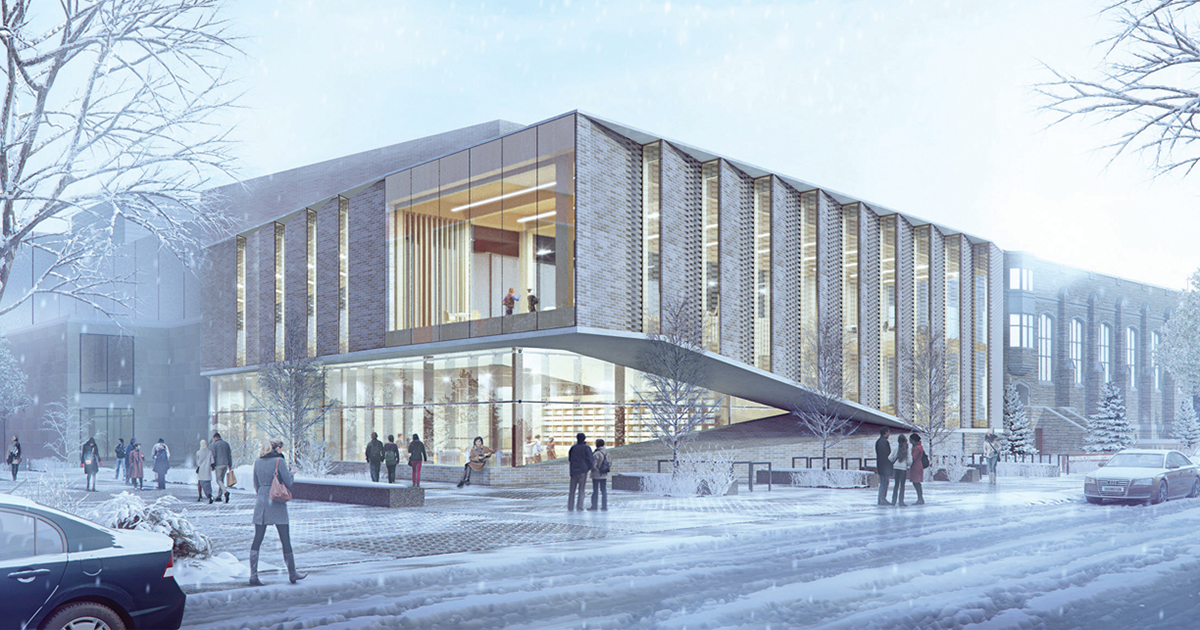 Proposed Student Centre Design Wins National Architecture Award Queen S Gazette