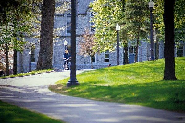 Image of campus in summer