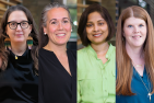 Drs. Sarah Funnell (Family Medicine), Alyson Mahar (Nursing), Madhuri Koti (Biomedical and Molecular Sciences), and Paula James (Medicine).