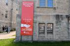 United Way sign on Douglas Library