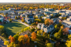 Queen's campus in fall