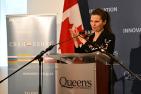 [Kirsty Duncan, Minister of Science and Sport, announces $141 million in funding for researchers across Canada]