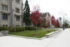 Ontario Hall and Grant Hall seen from the north along University Avenue.