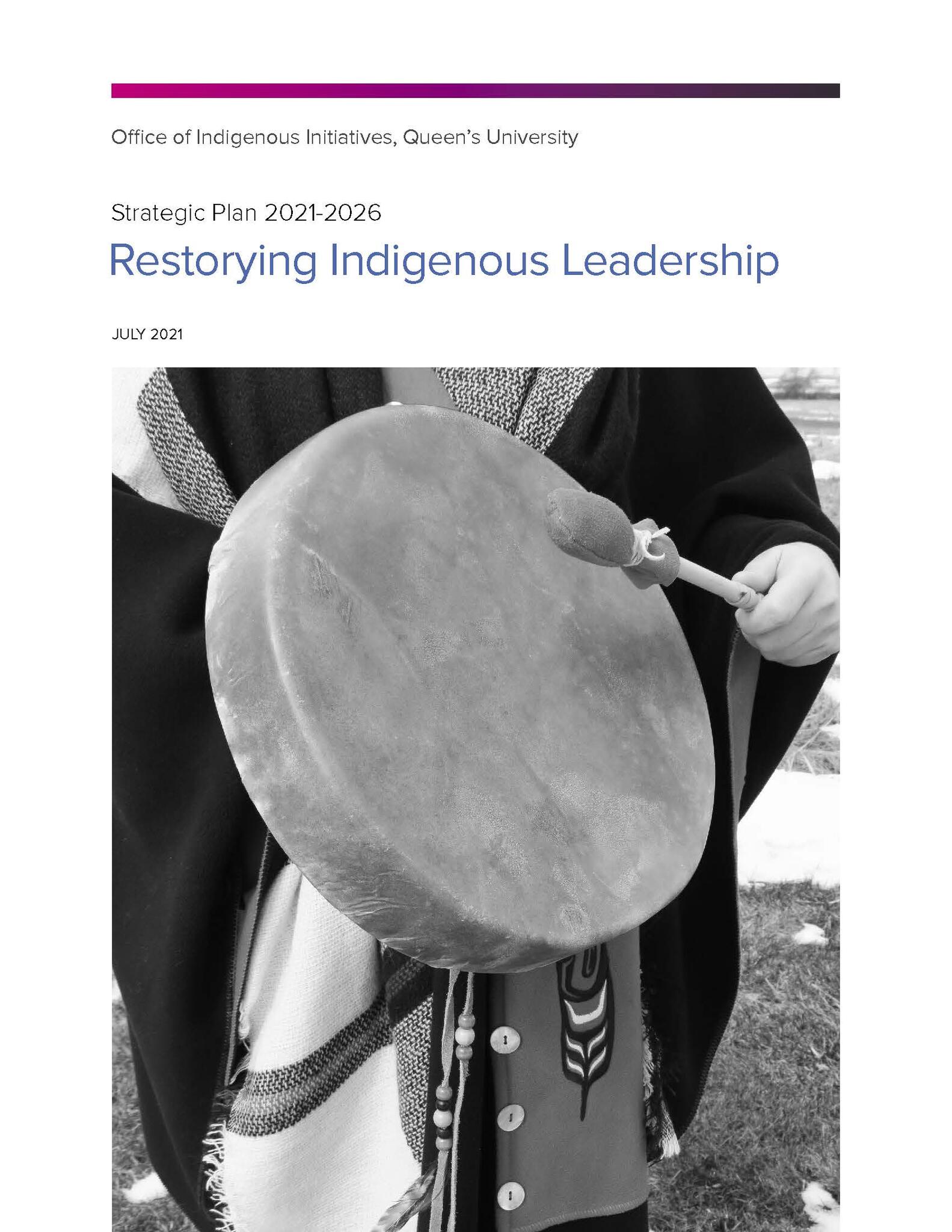 restorying indigenous leadership report cover