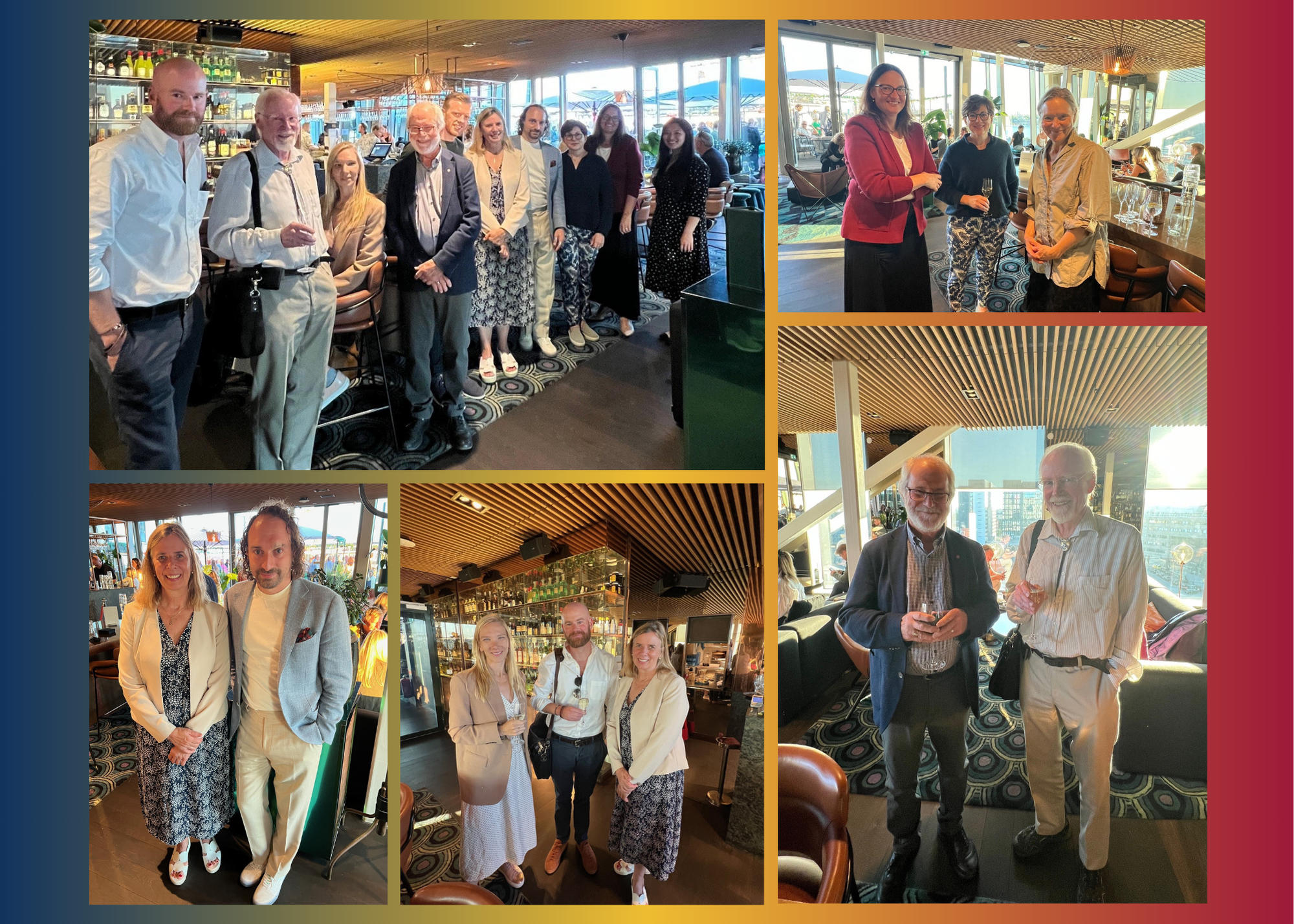 Alumni Event in Stockholm, Collage of Images