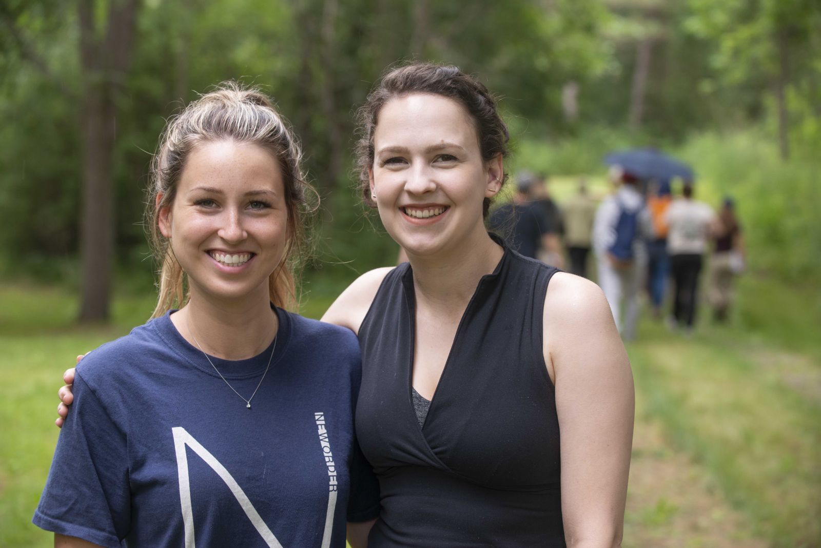 LEADERS students Sarah Lavallee and Madeline Kelly