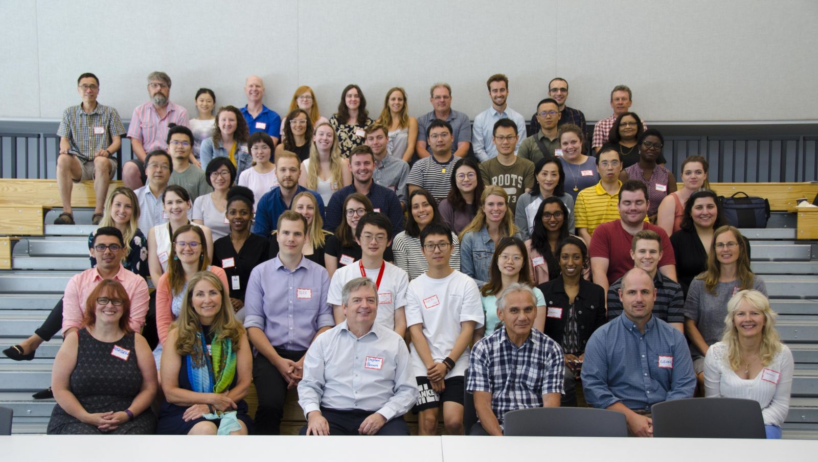 "A group photo of LEADERS summer symposium attendees"