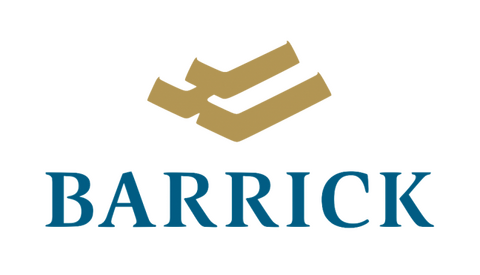 Barrick Gold logo.
