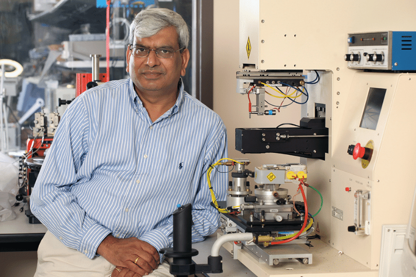 "Praveen Jain (Electrical and Computer Engineering), a leading researcher in the field of power solutions, has surpassed 100 patents in his career. (Queen's University)"