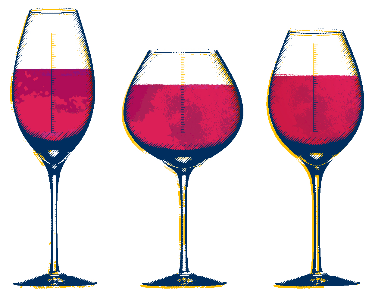 [illustration - wine glasses]