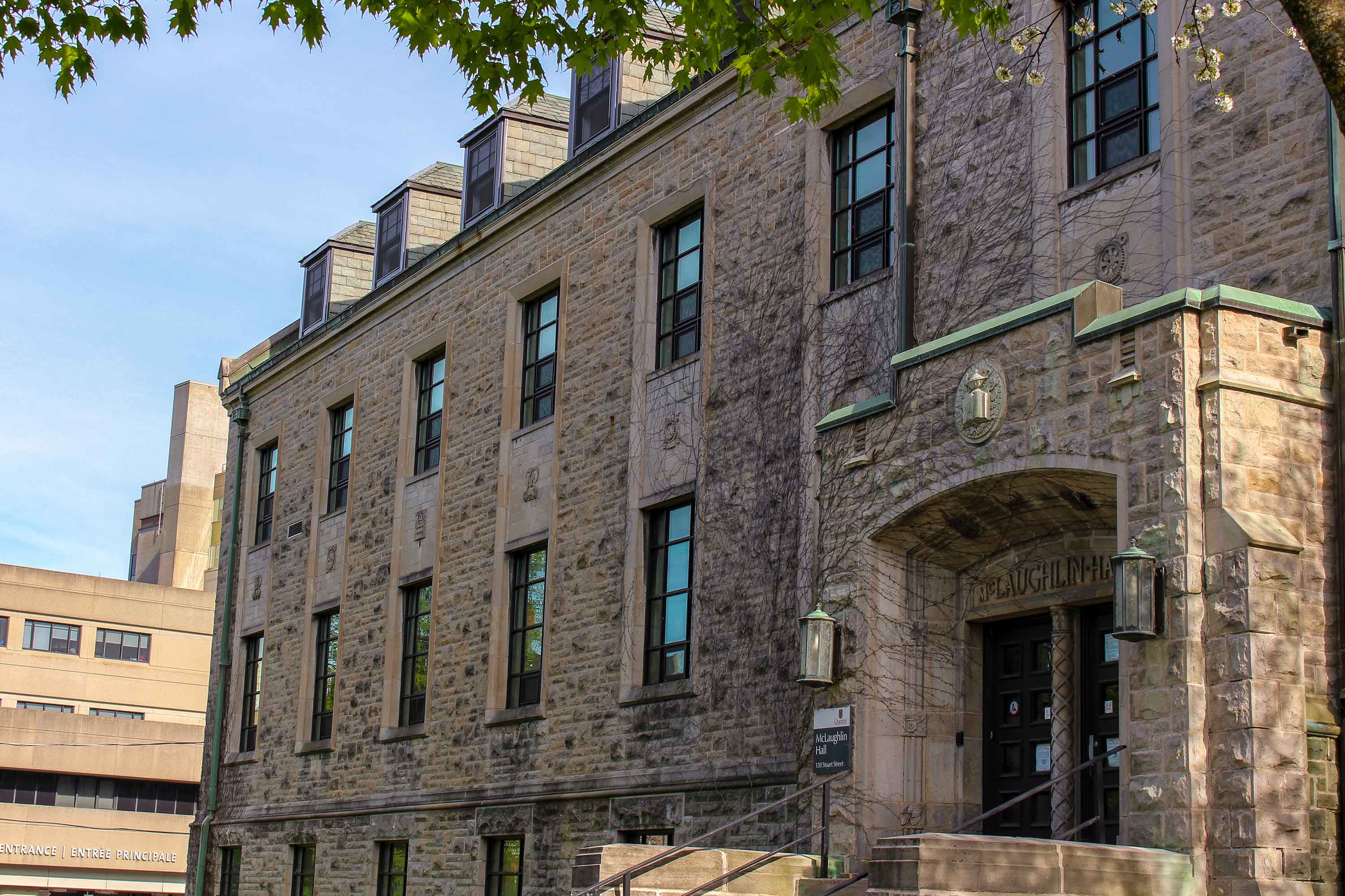 Exterior of McLaughlin Hall