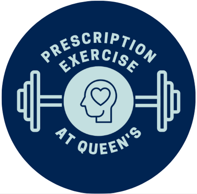 Logo for prescription exercise program at Queen's University.