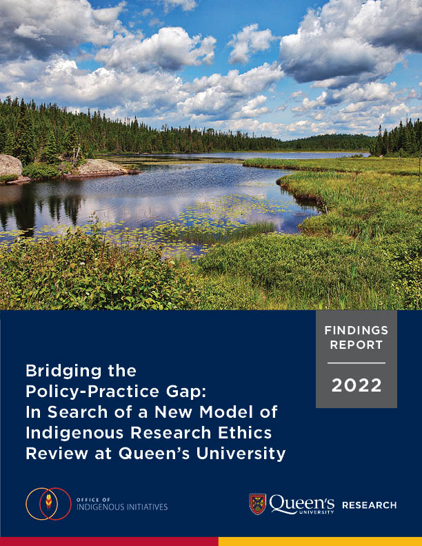 Cover of the Indigenous Research Ethics  Review at Queen’s University